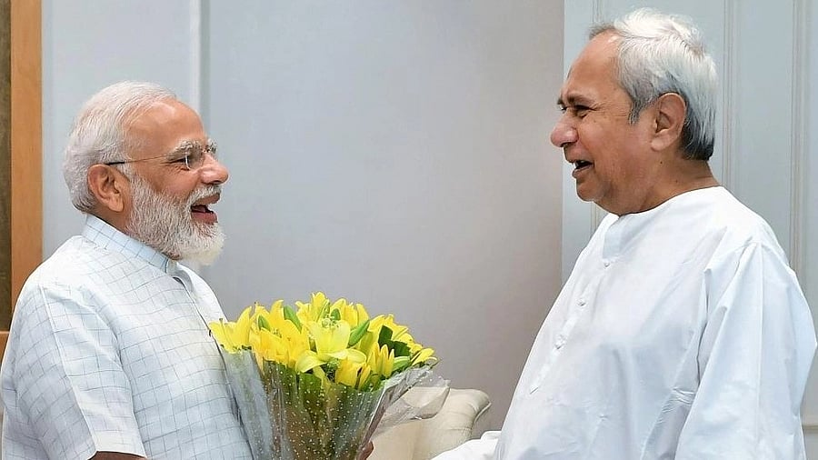 <div class="paragraphs"><p>Odisha Chief Minister and BJD president Naveen Patnaik and Prime Minister Narendra Modi.</p></div>