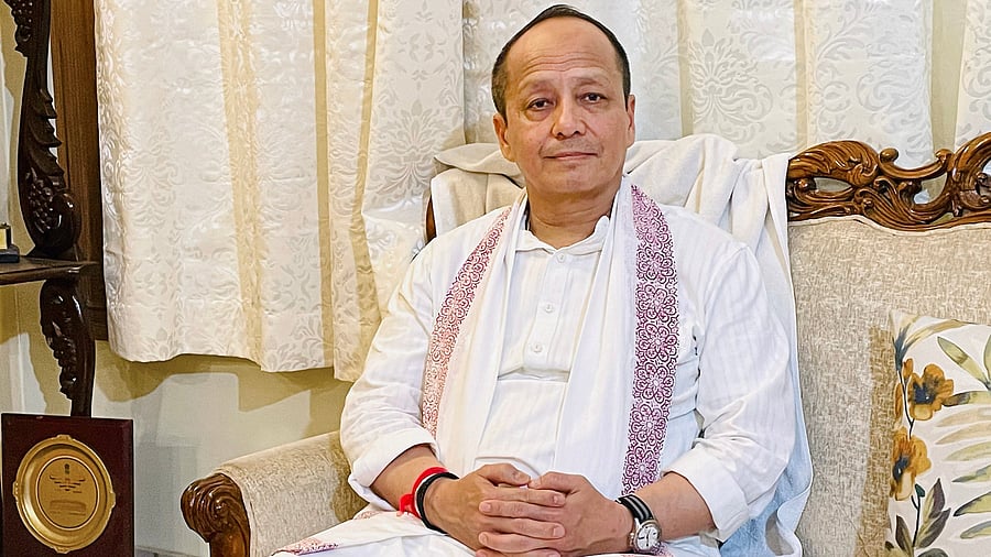 <div class="paragraphs"><p> BJP's inner Manipur candidate for Lok Sabha elections Thounaojam Basanta Kumar Singh.</p></div>