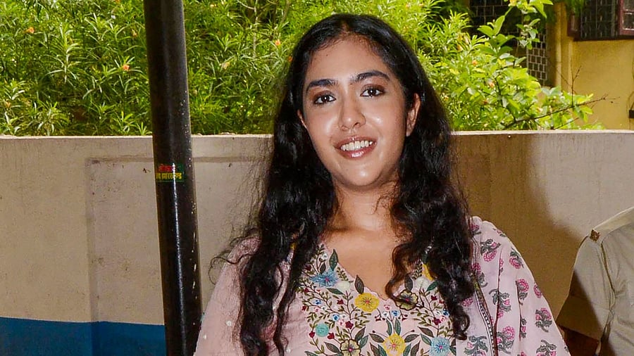 <div class="paragraphs"><p> Congress candidate and daughter of former union minister Subodh Kant Sahay, Yashaswini Sahay, after she got ticket from Ranchi constituency for Lok Sabha elections, in Ranchi, Monday, April 22, 2024. </p></div>