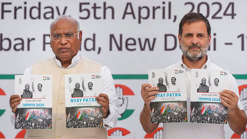 Lok Sabha polls 2024: Congress releases election manifesto