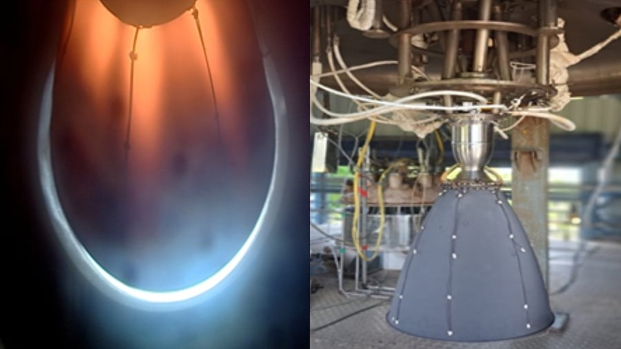 <div class="paragraphs"><p>A key feature of the C-C nozzle is its special anti-oxidation coating of silicon carbide, which extends its operational limits in oxidising environments.</p></div>