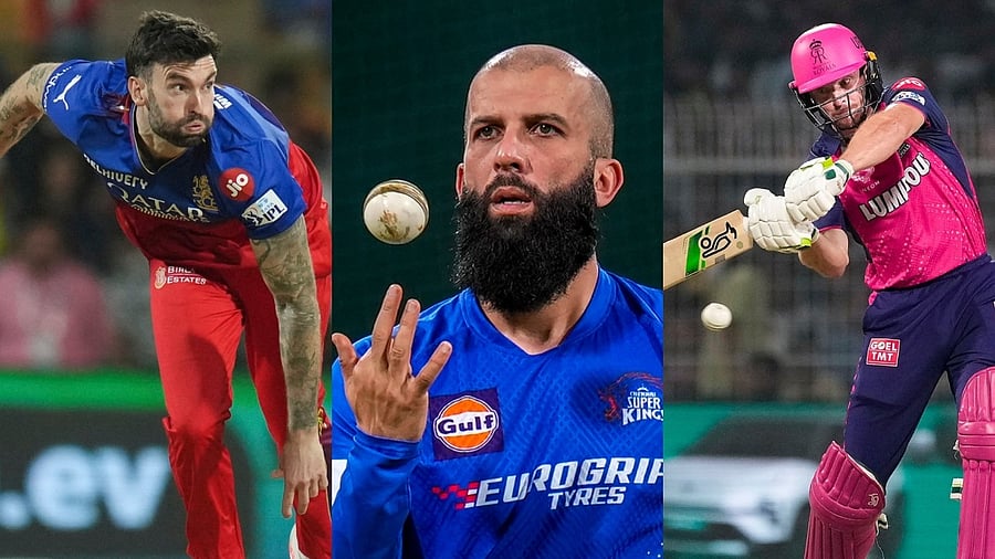 <div class="paragraphs"><p>From Left: Reece Topley, Moeen Ali and&nbsp;Jos Buttler.</p></div>