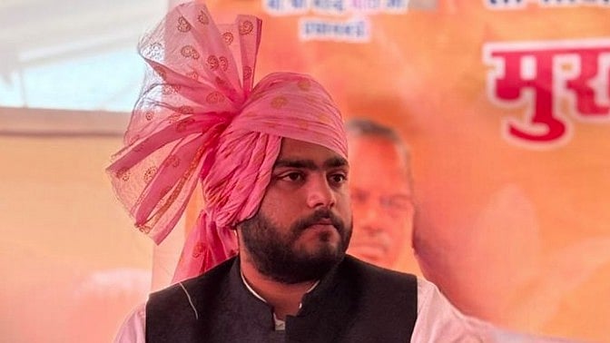 <div class="paragraphs"><p>BJP leader Narendra Shivaji Patel's son Abhigyan Patel.</p></div>