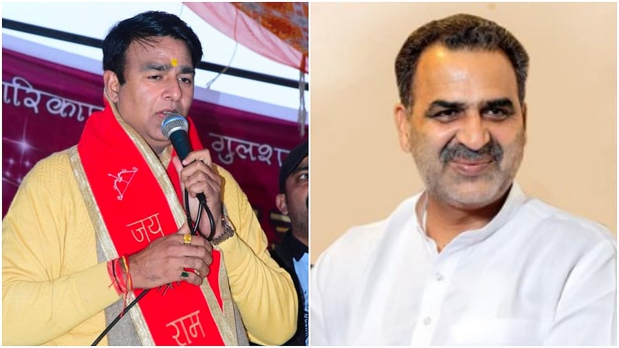 <div class="paragraphs"><p>Sangeet Som (L) and Sanjiv Baliyan (R).</p></div>