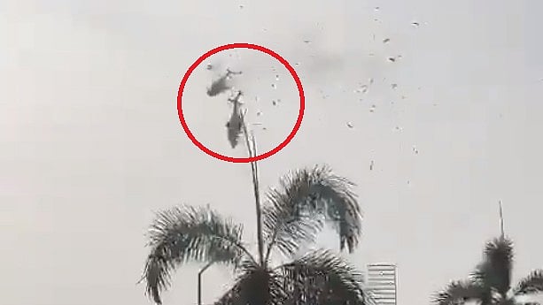 <div class="paragraphs"><p>A screengrab from a video showing the midair collision.</p></div>