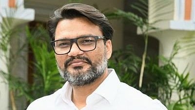 <div class="paragraphs"><p>Former Rajasthan chief minster Ashok Gehlot's ex-OSD, Lokesh Sharma.</p></div>