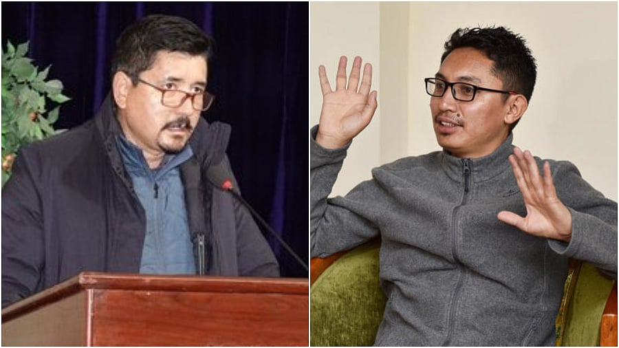 <div class="paragraphs"><p>Tashi Gyalson (L), Jamyang Tsering Namgyal (R).</p></div>