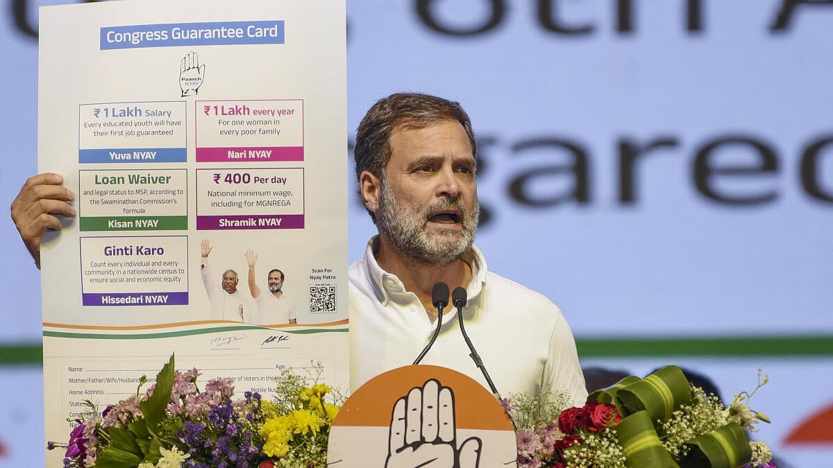Rahul Gandhi asks people to share feedback on Congress manifesto