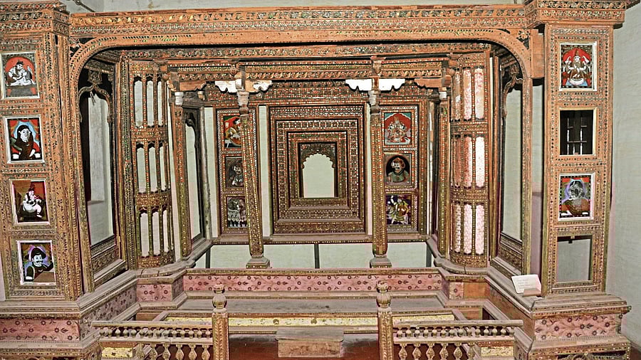 <div class="paragraphs"><p>The preserved treasure of the Jayalakshmi Vilas Mansion in Mysuru is now on display at its Folklore Museum.</p></div>