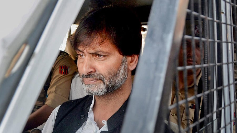 <div class="paragraphs"><p>Jammu and Kashmir Liberation Front leader Yasin Malik</p></div>