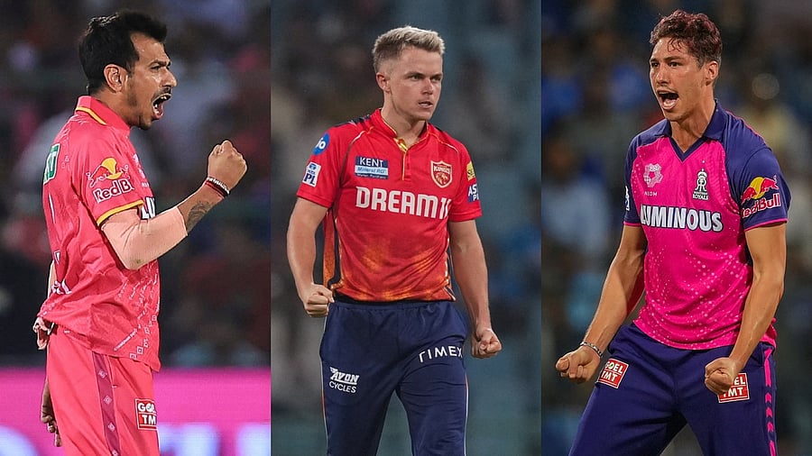 <div class="paragraphs"><p>Chahal, Sam Curran & Nandre Burger (L-R)</p></div>