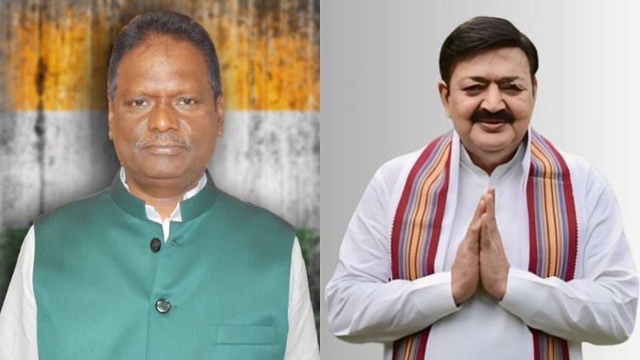<div class="paragraphs"><p>(L-R) Ajay Kumar Mandal,&nbsp;Ajeet Sharma</p></div>