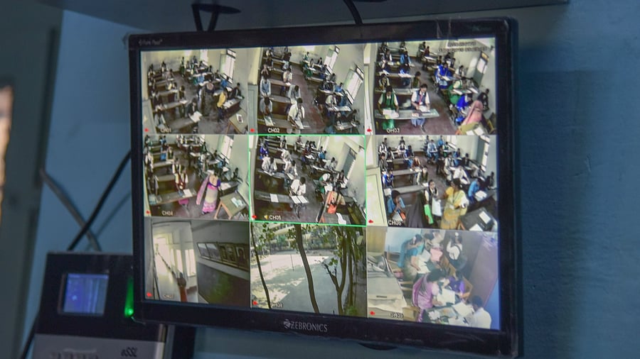 <div class="paragraphs"><p>The SSLC exams this year were monitored by officials via CCTVs. </p></div>