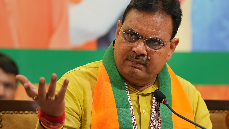 <div class="paragraphs"><p>File photo of&nbsp;Rajasthan Chief Minister Bhajanlal Sharma.</p></div>