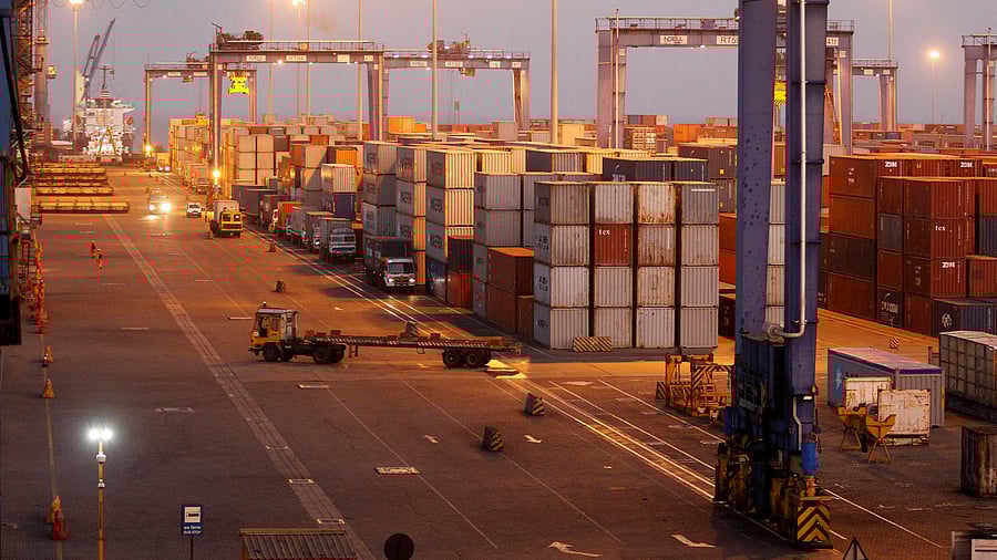 <div class="paragraphs"><p>Representative image showing shipping containers at a port.</p></div>