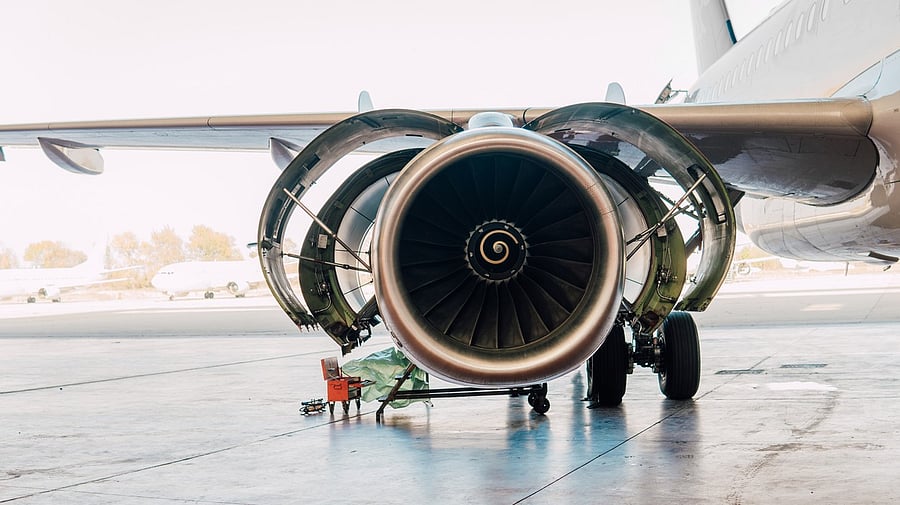 <div class="paragraphs"><p>Image of a plane engine. (Representative photo)</p></div>