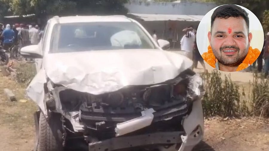 <div class="paragraphs"><p>According to the police sources, the escort vehicle was part of Karan Bhushan Singh's cavalcade and was following Singh, who was on way to attend a function, when the incident occurred.</p></div>
