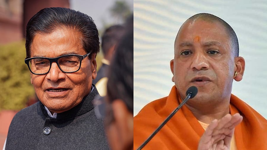 <div class="paragraphs"><p>Samajwadi Party leader Ram Gopal Yadav (L) and Uttar Pradesh Chief Minister Yogi Adityanath.</p></div>