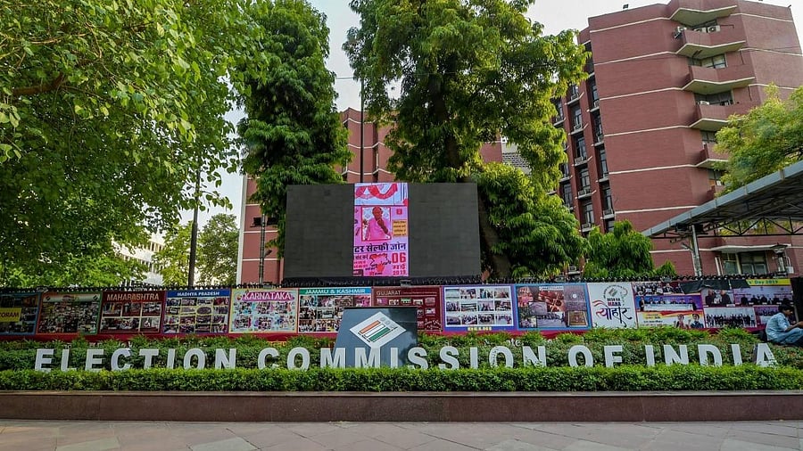 <div class="paragraphs"><p>The Election Commission of India office in New Delhi</p></div>
