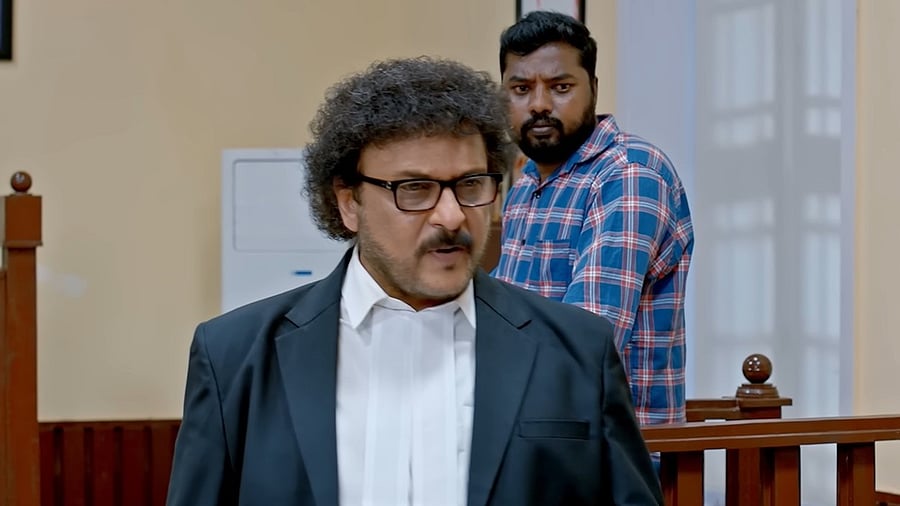 V Ravichandran in 'The Judgement'.