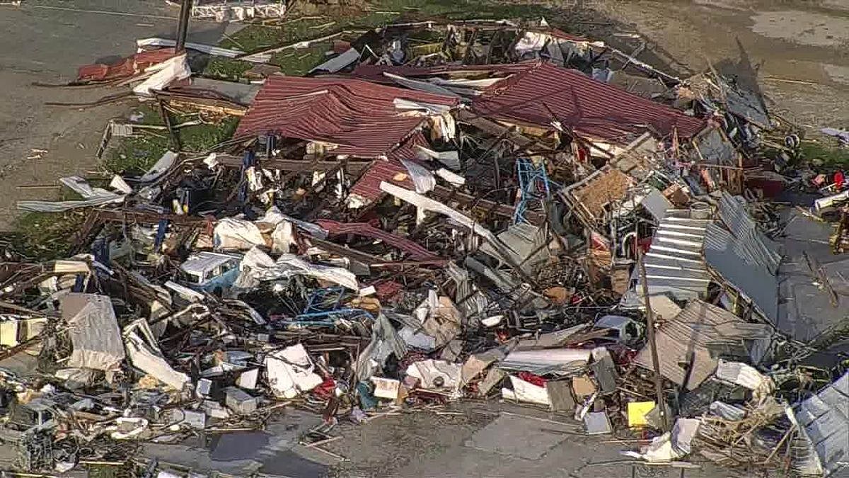 Tornadoes rip through Texas, Oklahoma and Arkansas; at least 18 dead
