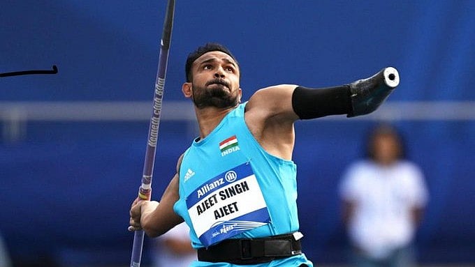 <div class="paragraphs"><p>Rinku Hooda and Ajeet Singh on Friday finished third and fourth respectively in the men's F46 javelin throw final.</p></div>