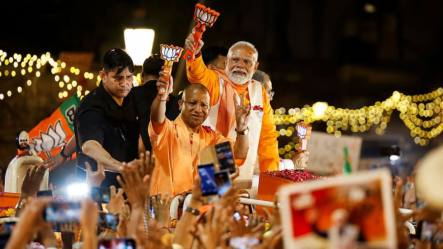 <div class="paragraphs"><p>File photo of PM Modi during a roadshow in Varanasi</p></div>
