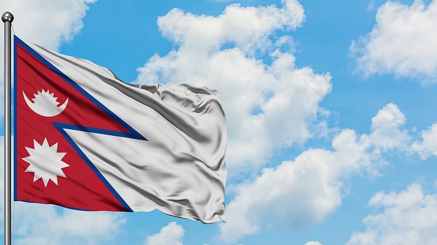 <div class="paragraphs"><p>Nepal flag. </p></div>