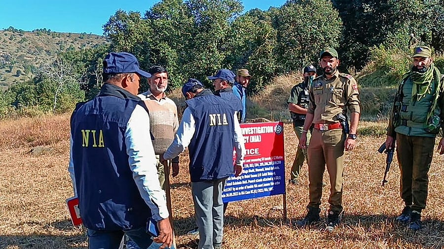 <div class="paragraphs"><p>NIA officials in Jammu & Kashmir to attach properties of terrorists. (File photo for representation)</p></div>