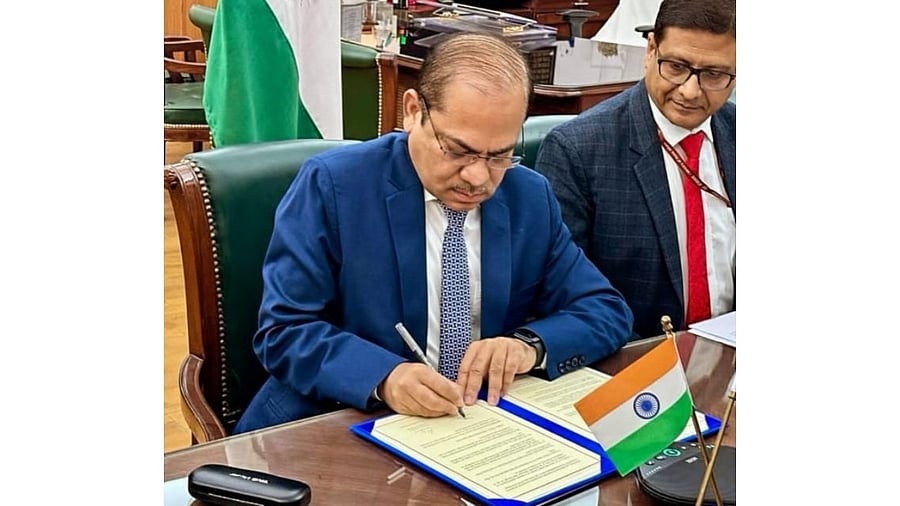 <div class="paragraphs"><p>CBIC Chairman Sanjay Kumar Agarwal</p></div>