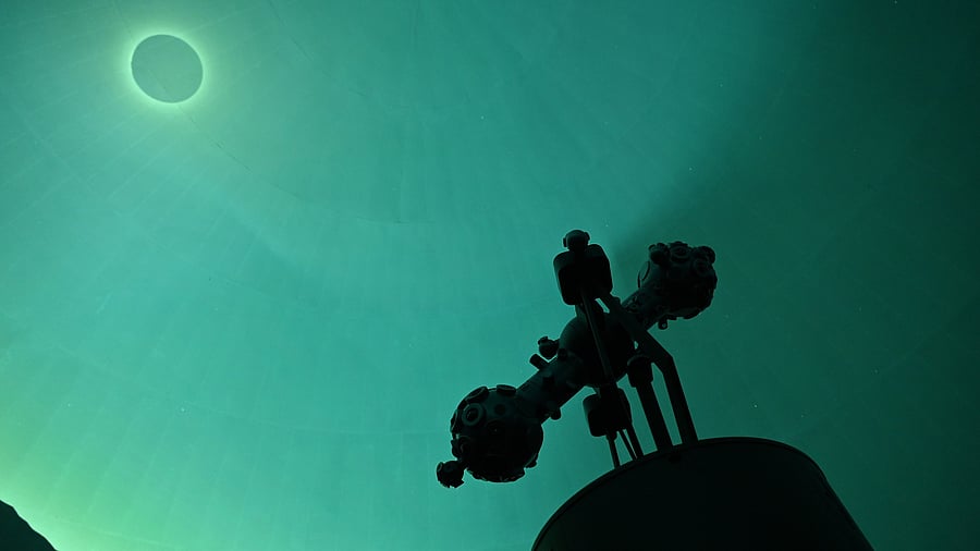 <div class="paragraphs"><p>A video grab of the sky theatre show launched at Jawaharlal Nehru Planetarium in Bengaluru </p></div>