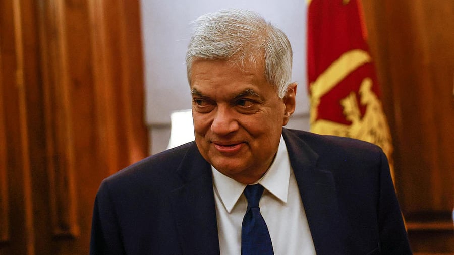 <div class="paragraphs"><p>Sri Lanka's President Ranil Wickremesinghe.</p></div>