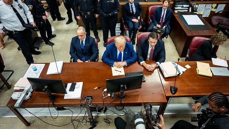 Former Employee Says Trump Used Personal Account to Repay Hush Money