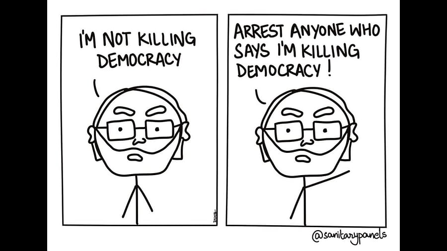 <div class="paragraphs"><p>Rachita Taneja's webcomic ‘Sanitary Panels’&nbsp;responds to current affairs and issues like misogyny, homophobia and majoritarianism.&nbsp;</p></div>