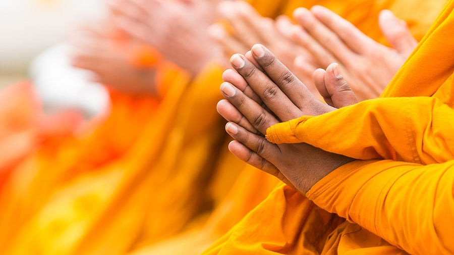 <div class="paragraphs"><p>Representative image of monks. </p></div>