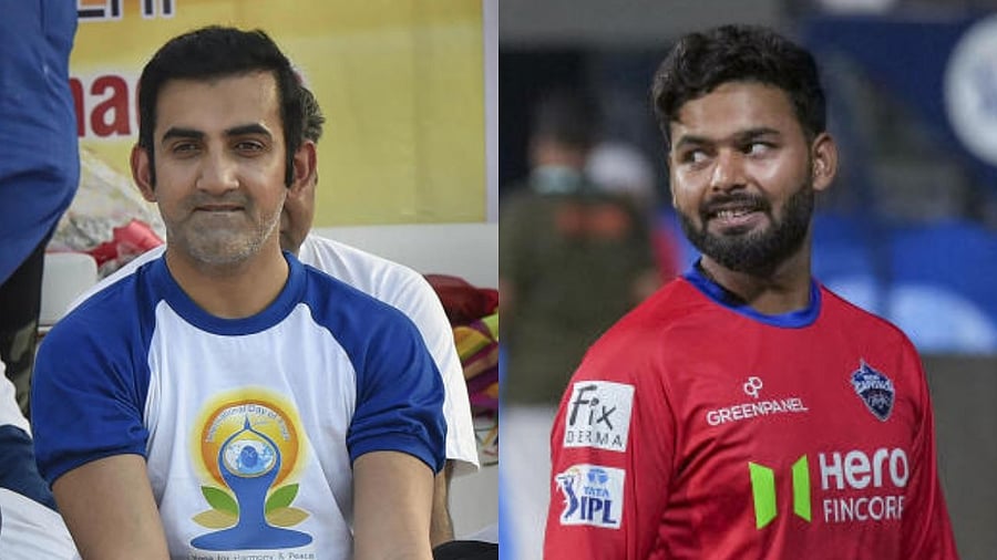 <div class="paragraphs"><p>Delhi Capitals’ captain Rishabh Pant (L) and Kolkata Knight Riders mentor Gautam Gambhir (R).</p></div>