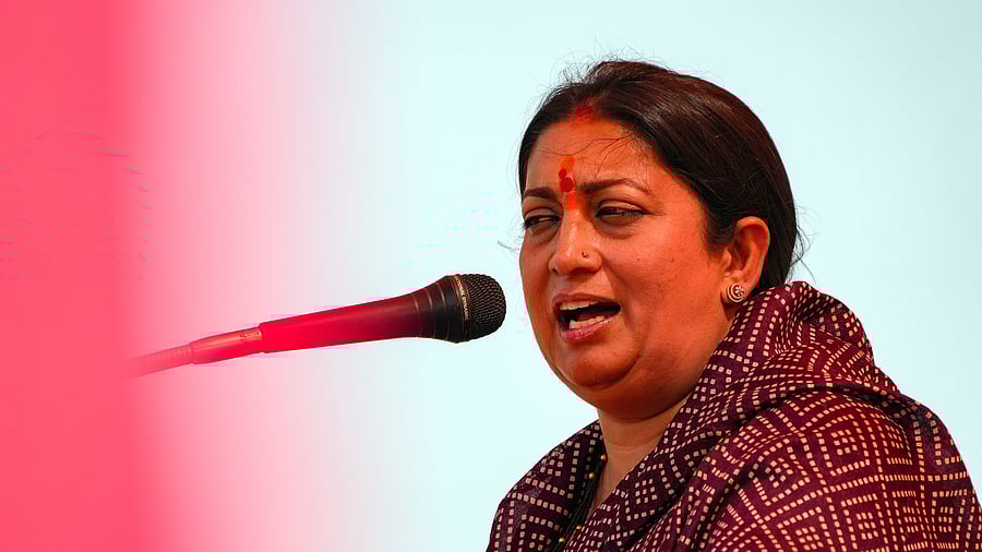 <div class="paragraphs"><p>Union Minister and BJP candidate Smriti Irani. </p></div>