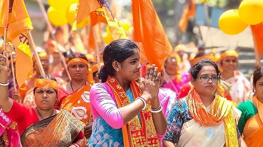 <div class="paragraphs"><p>BJP's Basirhat candidate Rekha Patra.</p></div>