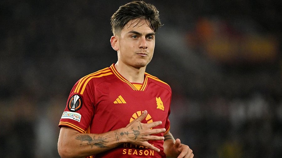 <div class="paragraphs"><p> AS Roma's Paulo Dybala.</p></div>