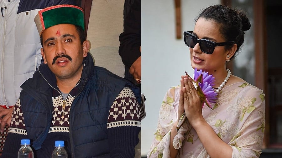 <div class="paragraphs"><p>Mandi's congress candidate Vikramaditya Singh (left) and BJP's candidate Kangana Ranaut.</p></div>