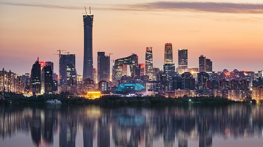 <div class="paragraphs"><p>Skyline of Beijing&nbsp;</p></div>