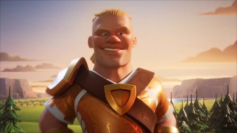 <div class="paragraphs"><p>Erling Haaland's character in Clash of Clans. (Screegrab from the trailer video shared by Erling Haaland)</p></div>