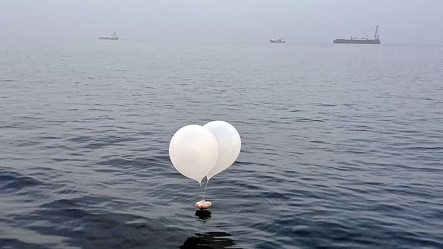 <div class="paragraphs"><p>North Korea has flown balloons carrying trash since late May, with hundreds landing in South Korea.</p></div>