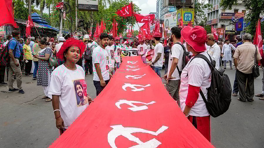 <div class="paragraphs"><p>The Communist Party of India (CPI), which had two MPs in 17th Lok Sabha, is leading in two seats in Tamil Nadu -- Tirupur and Nagapattinam.</p></div>