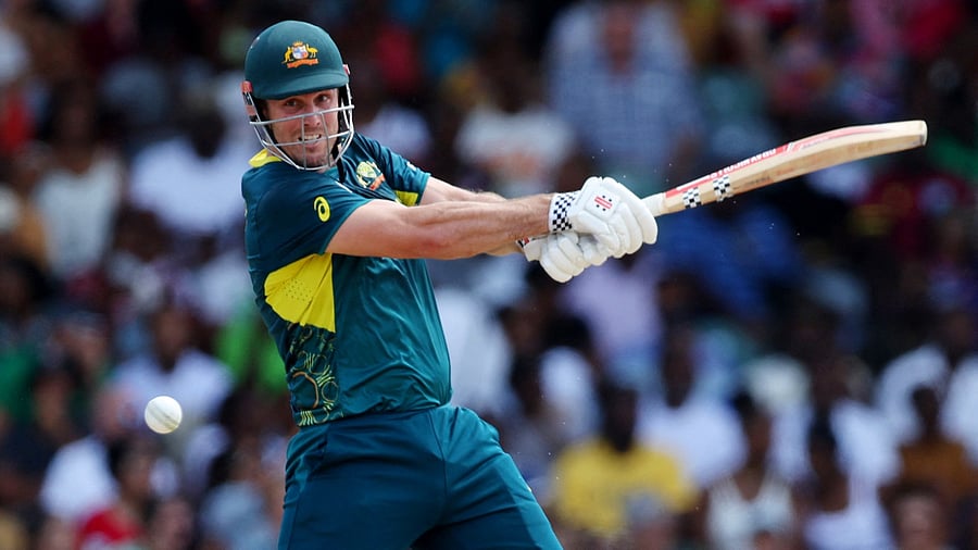 <div class="paragraphs"><p> Australia skipper Mitchell Marsh in action.</p></div>