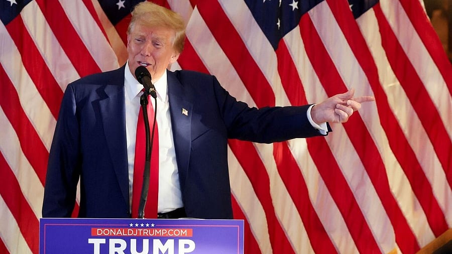 <div class="paragraphs"><p>Republican presidential candidate and former US President Donald Trump.</p></div>