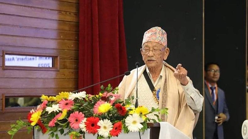 <div class="paragraphs"><p>Late Pahalman Subba, former Sikkim Lok Sabha MP.</p></div>