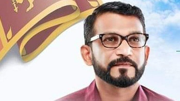 <div class="paragraphs"><p>An image of Sri Lanka's State Minister of Foreign Affairs Tharaka Balasuriya.</p></div>