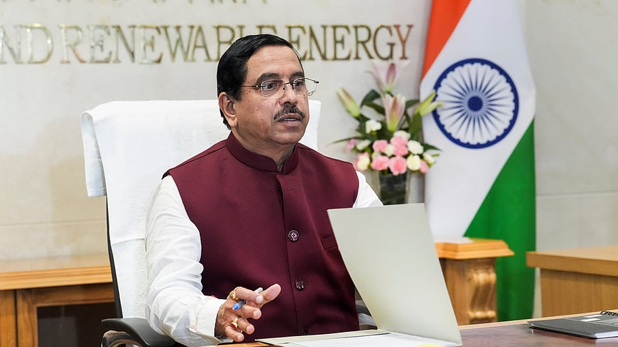 <div class="paragraphs"><p>Union Minister Pralhad Joshi</p></div>