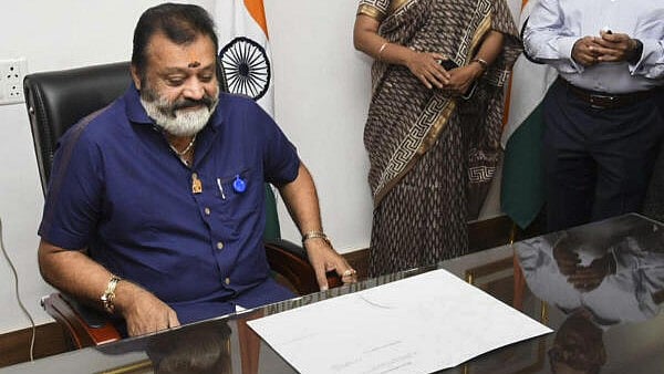 <div class="paragraphs"><p>Minister of State for Tourism Suresh Gopi</p></div>